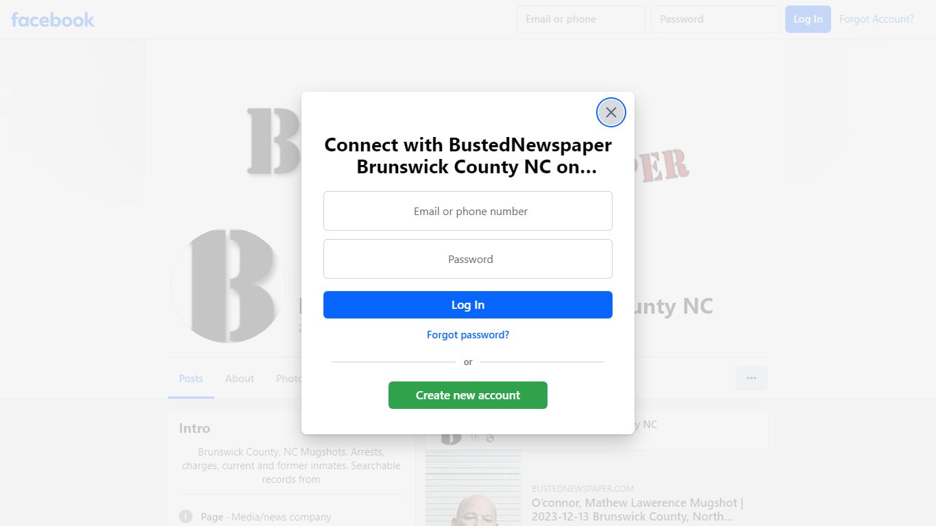 BustedNewspaper Brunswick County NC - Facebook